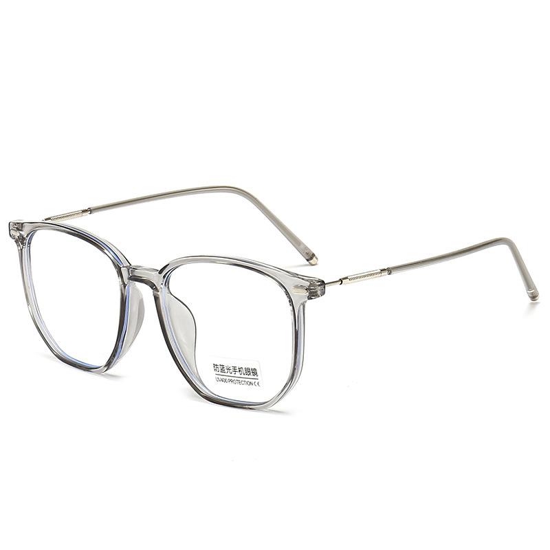 Transparent Square Computer Glasses Frame Women Men Anti Blue Light Round Eyewear Blocking Optical Spectacle Eyeglasses