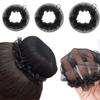 Invisible Drawstring Bun Hair Net Elegant Lace Work Headdress  For Women Girl Hair Accessories