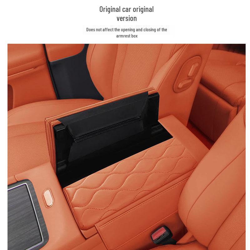 AITO M9 Armrest Box Leather Cover & Central Storage Pad
