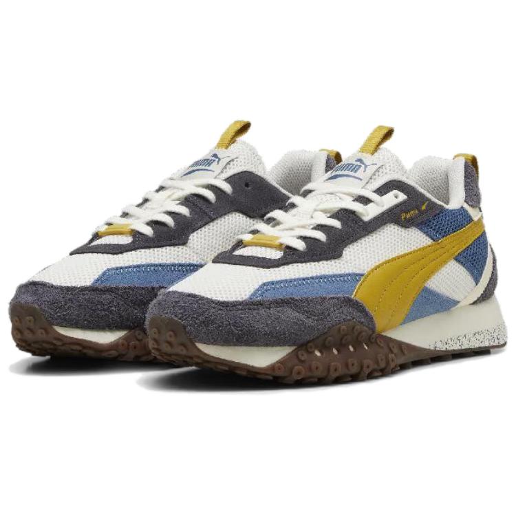 Puma Blacktop Rider Preppy - Warm White Blue Horizon Unisex Sneakers 395875-06