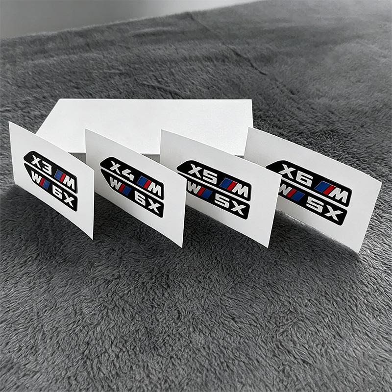Car 3D Emblem Stickers Trunk Decorative Stickers For BMW X4 X5 X3 X6 F30 F10 E90 F20 E83 F25 G01 F26 G02 E70 F15 G05 E71 F16 G06 Jbhv81