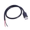 כבל חשמל USB C ל-Wire Bare 30CM 20AWG Pigtail Line לטעינת התקני USB מסוג C כמו טלפונים טאבלטים ועוד