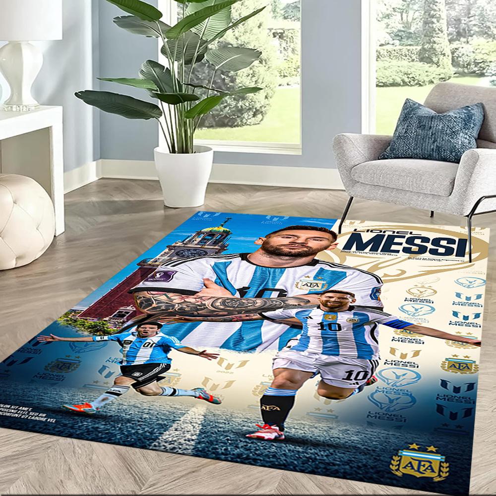 Messi 68 Area Rug Suitable for Dormitory Kitchen Decorate Room Dining Room Antislip Carpet Office Home Decor