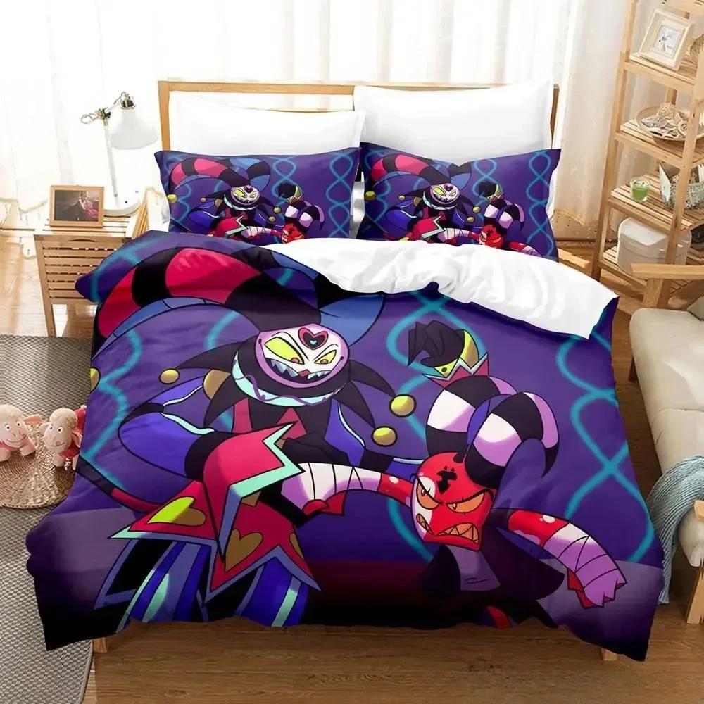 New Blitzo Boss Bedding Set Single Twin Full Queen King Size Bed Set Adult Kid Bedroom Duvet Cover Sets Anime Parure De Lit Bed