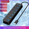 USB 3.0 Seven-Port Docking Station with Independent Switches
