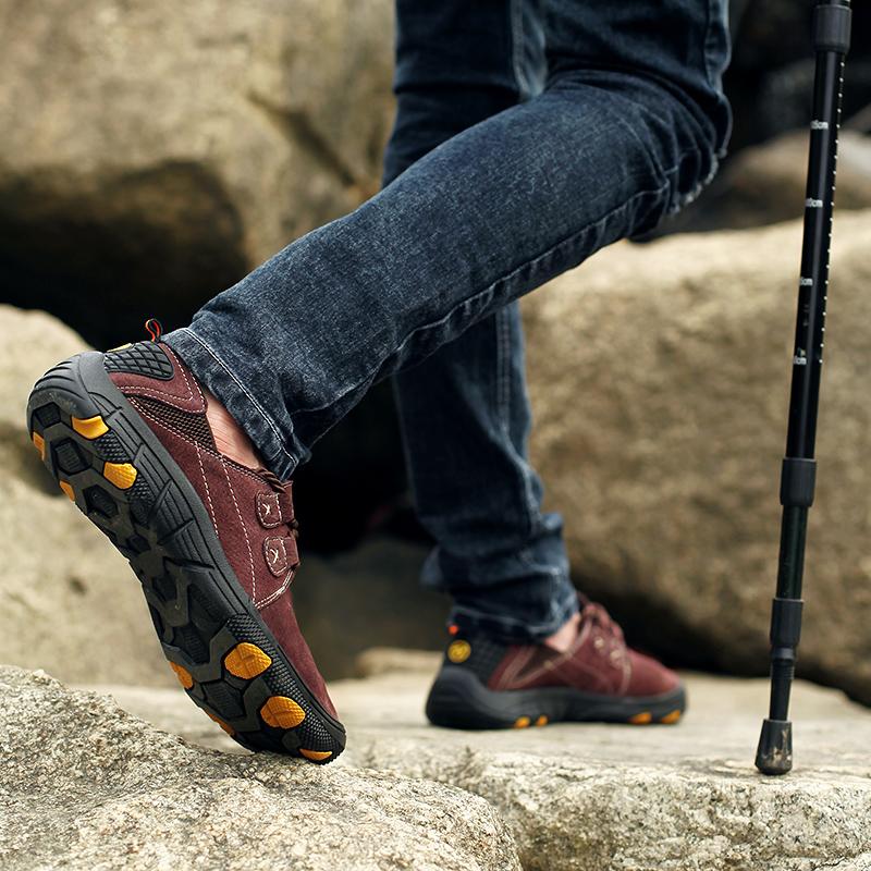 Heren leren loafer grote maat outdoor varkenshuid rubber zachte onderkant autorijden schoenen