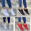 Heart Women's Sneakers Platform Tennis Shoes for Women Breathable Comfortable Flats Shoes Walking Vulcanized Shoes  Autumn