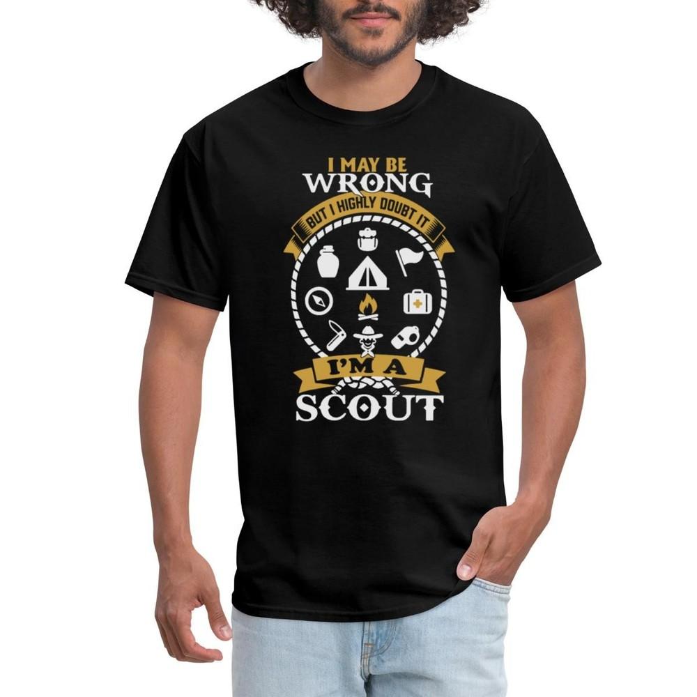 Jag Är En Scout Camping Scouting Herr T-shirt Unisex T-shirt