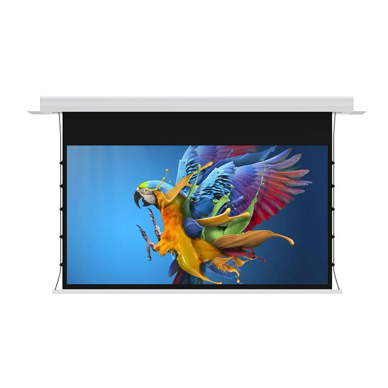 JINGMI Electric Voice-Controlled In-Ceiling Projector Screen