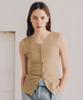 THE SATURDAY EVENING POST High Gauge Knit Vest_Beige