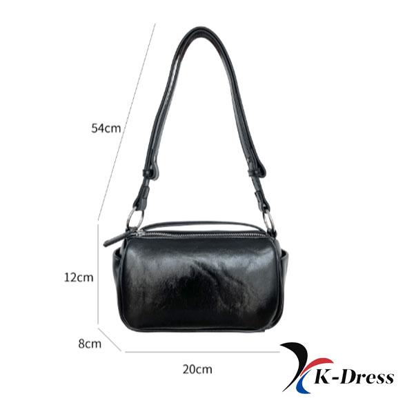 Silver Bag Shoulder Mini Bag Square Crossbody Retro Cross Bag