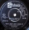 7inch Record MIRACLES - That's What Love Is Made Of  SS353 Stateside 1964 UK Soul/Funk Used