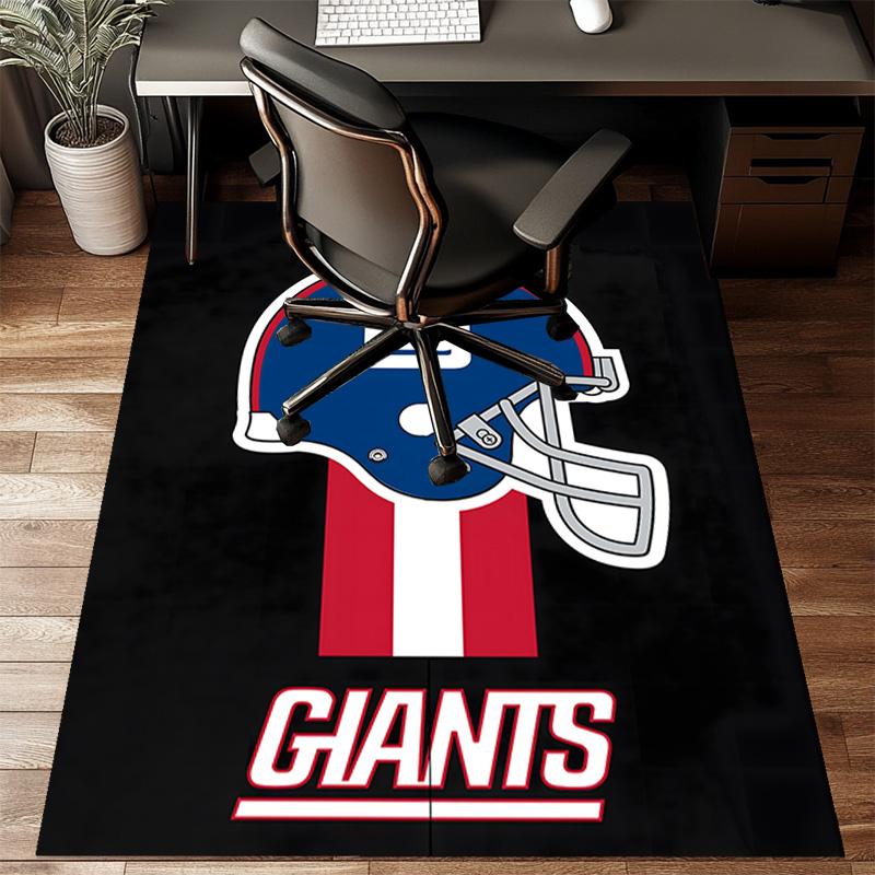 New York Logo Rug Game Carpet, Floor Mat for Bedroom Living Room Entryway Rug, Home Decor Idea Gift for Christmas birthday