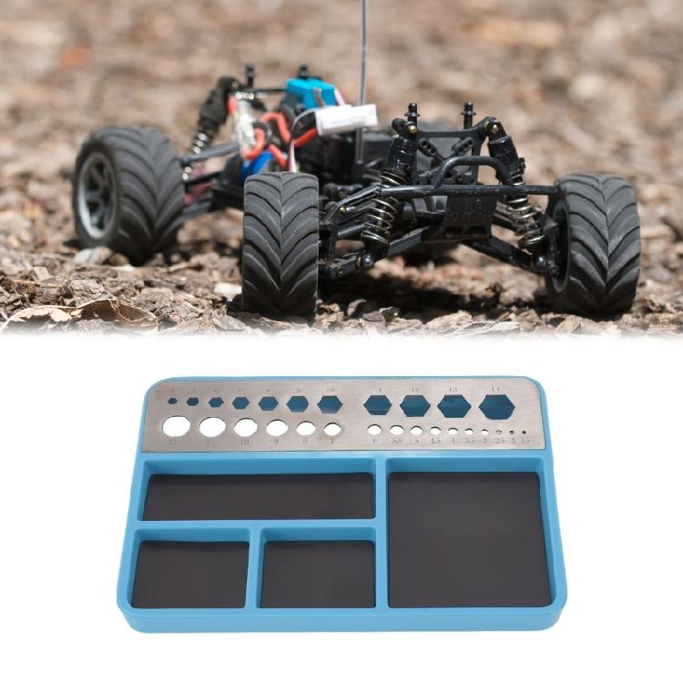 Screw Tray with Magnetic Pad Bolts Screws for Remote Control Model Car Cellphone Repair Screw Tool Toy Tool Part