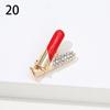 Nurse Cute Stethoscope Heartbeat Shape Enamel Colorful Jewelry Medical Brooches Doctor Hospital
