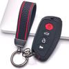 Key Fob Cover for Haval H6 Jolion Dargo M6 with Keychain Anti-Scratch Surface Shockproof Structure Soft Grip Texture Easy Install Design