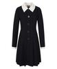 ECOLEDEPARIS Contrast Collar Dress_Rb3Xwoam11K