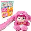 WAKUKU Trendy Party Series Blind Box Handmade Plush Doll Mystery Gift for Hair Fashion Lovers Vinyl Face Collectible Toy
