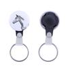 Akhal-Teke - Unique Keychain with a Horse Picture, Handmade Product, Light and Handy Pendant from Brand