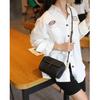 Bearneko Women's Shoulder Bag, Genuine Leather, Crossbody, Lightweight, Small, Waterproof, with Wallet and Smartphone Pouch, Fashionable Gift for