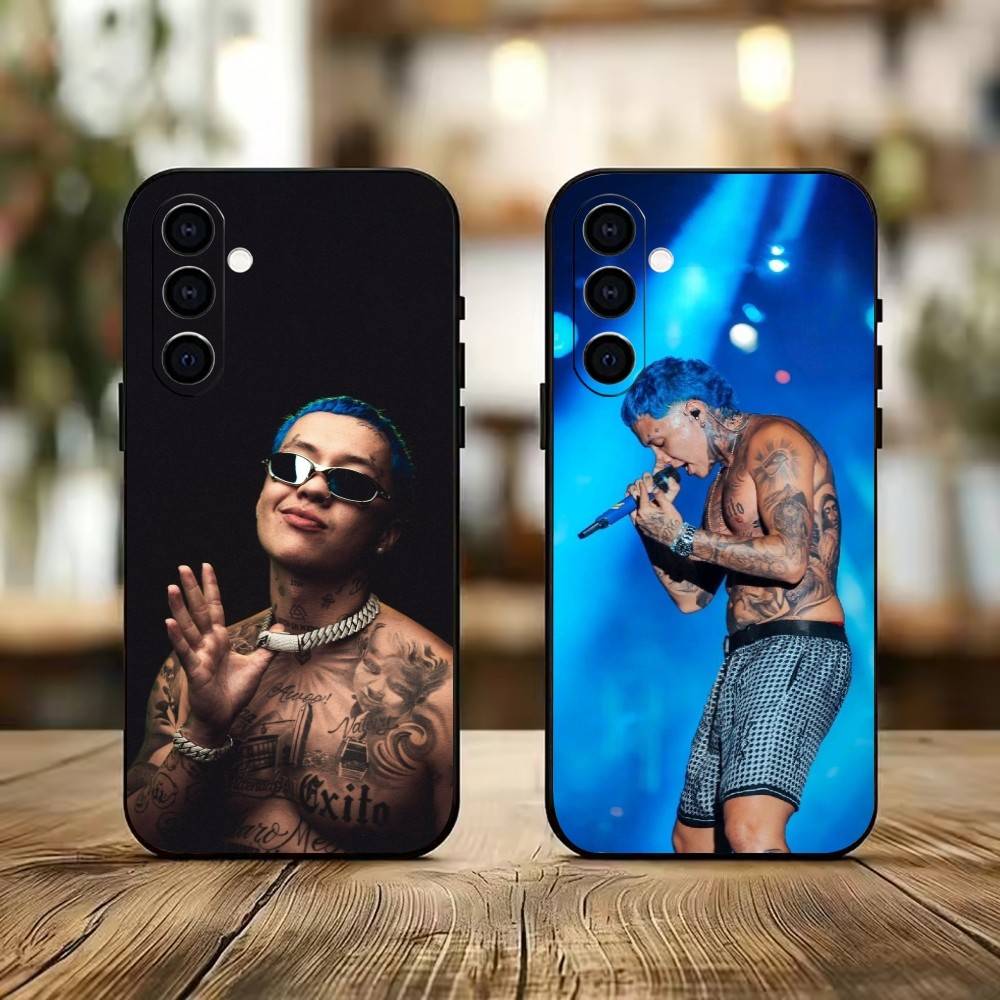 BC-Rapper Blessd Cantante Phone Case For Samsung Galaxy A73,A72,A71,A70,A53,A52,A51,Soft Silicone Black Cover