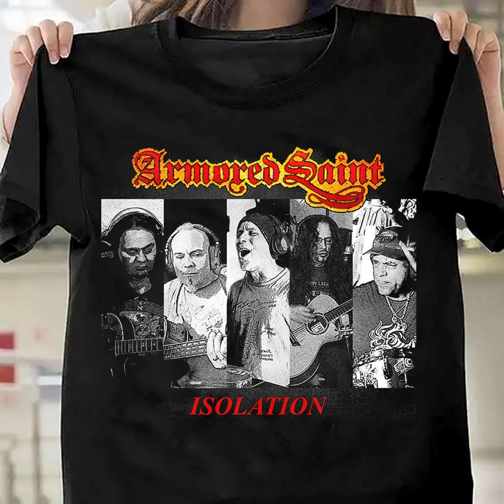 Armored Saint - Isolation Cadeau Pour Fan Noir Taille S-5XL T-shirt BT1151 T-shirt Unisexe
