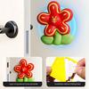 Door Stopper Wall Protector Door Handle Wall Guard Cute Flower Door Shock Absorption Stopper with Adhesive for Doors Protects Wall Surface