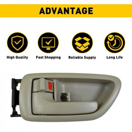 For Sequoia Tundra 01-07 04-06 Ide Crew Cab Handle 69206-0C030-E1 Door Driver