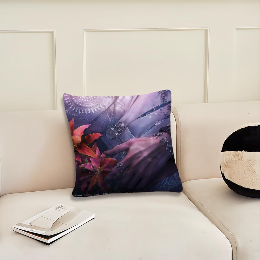 Game Love and Deepspace Rafayel Cushion Cover Pillow Cover Decoration Room Home Sofa Living Office Car Nordic Simplicity