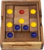 Small Sliding Puzzle, Wooden Game, Educational, Brain Training, Boxed Girl, Made In Thailand [Product]