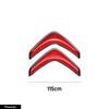 For Citroen C1 C2 C3 C4 C4L C5 C6 C7 C8 VTS C-ELYSEE Berlingo Xsara Celysee Car Front Grille Rear Trunk Emblem Sticker Decal WP6