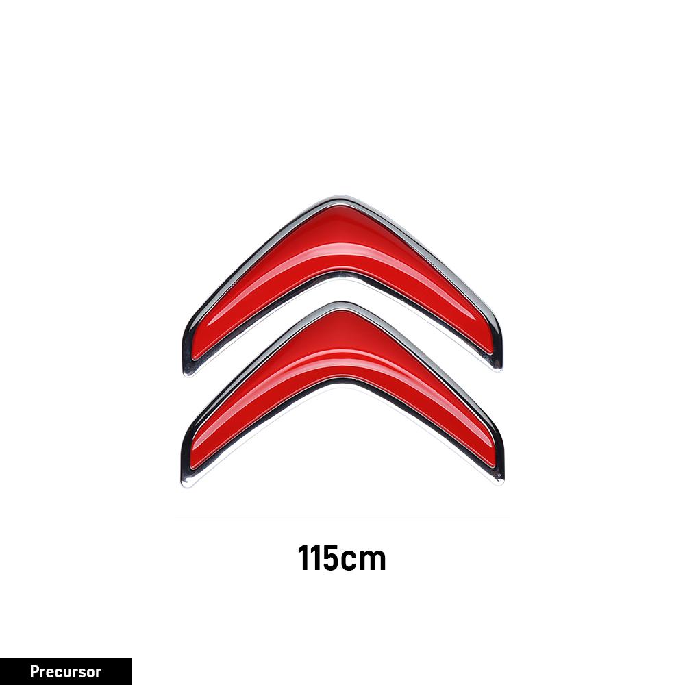 For Citroen C1 C2 C3 C4 C4L C5 C6 C7 C8 VTS C-ELYSEE Berlingo Xsara Celysee Car Front Grille Rear Trunk Emblem Sticker Decal WP6