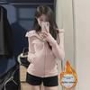 Women's Mamba Cotton Velvet Slim Short Jacket & Hooded Sports Sweater - Trendy 2024 Autumn/Winter Collection