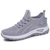 Plus Size Shoes for Women 36-43 Spring Summer Women Lace Up Platform Wedges Non-slip Mesh Breathable Flats Sneakers Women