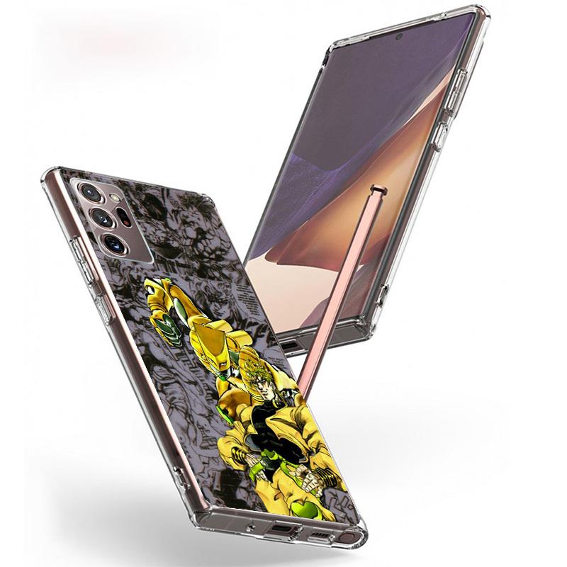 JoJo Bizarre Adventure Dio Cover Phone Case For Samsung Galaxy S26 S25 Edge S24 Ultra S23 S22 Plus S21 S20 FE Soft Fundas Shell