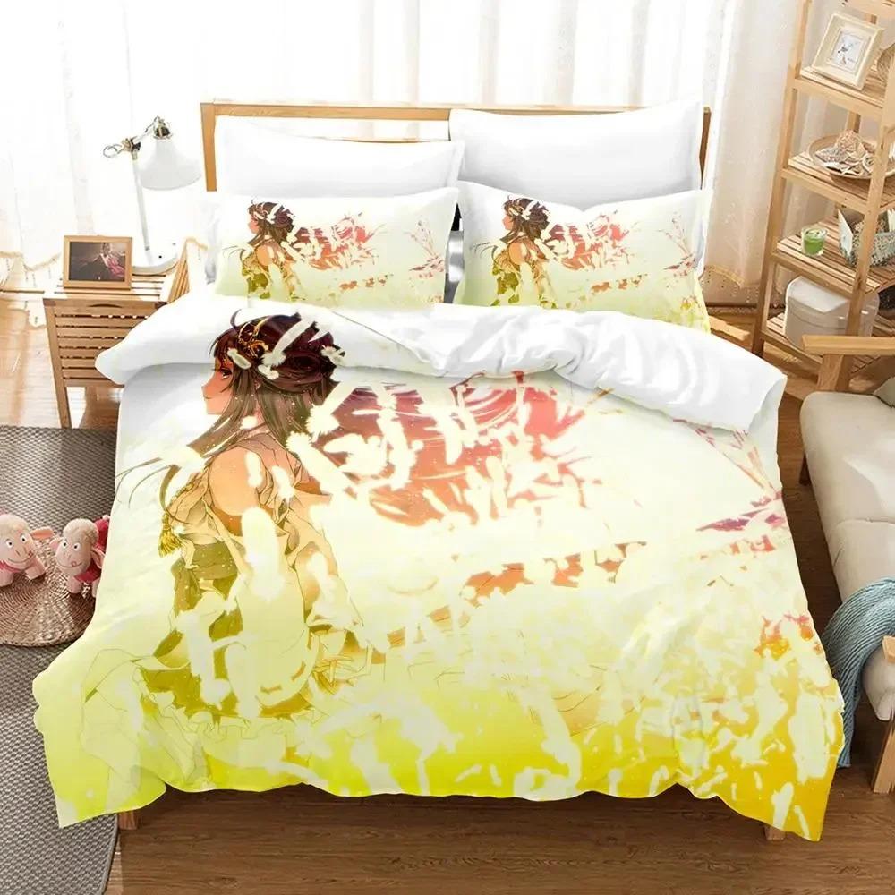 3d Printed Game Kantai Collection Bedding Set Boys Girls Twin Queen Size Duvet Cover Set Pillowcase Bed Kids Adult Home Textiles