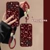 Bow Hello Kitty Lanyard Suitable for Apple 13PRO Large Windows Mobile Phone Case 14 Silicone Anti-drop 12 Cute 7/8