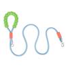 Dopamine-Colored Dog Leash: Comfortable Foam Grip, Poop Bag Holder, Wear-Resistant for Hiking