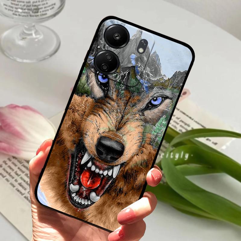 Cute Cartoon Soft Case For Redmi 13C 13 4G 5G Silicone TPU Phone Cover For Xiaomi Redmi 13R Phone Protective Fundas Capa Cases