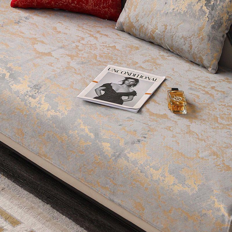High End All-season Universal Sofa Mat Minimalist Non Slip Comfortable Seat Cushion Dust Proof Breathable Couch Cover Cloth