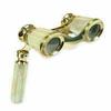 Brass Binocular Vintage Classic Glasses Mother of Pearl Binocular Leather Box Antique Vintage Telescope
