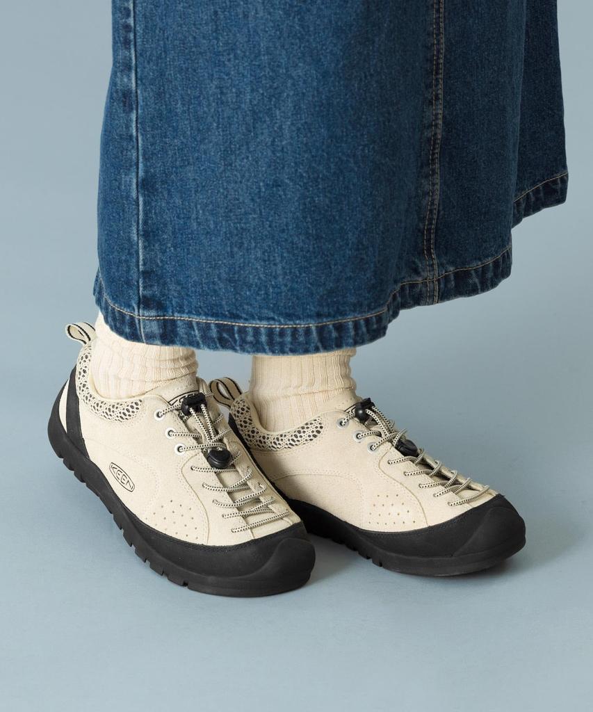[KEEN] Sneakers JASPER ROCKS SP Women's, Birch/Black, Size 25.0 cm