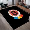 AC Sparta Prague Flannel Pattern Square Carpet,Area Rug,Carpet Rug for Living Room Bedroom Sofa Playroom Decor,Non-slip Floor Mat