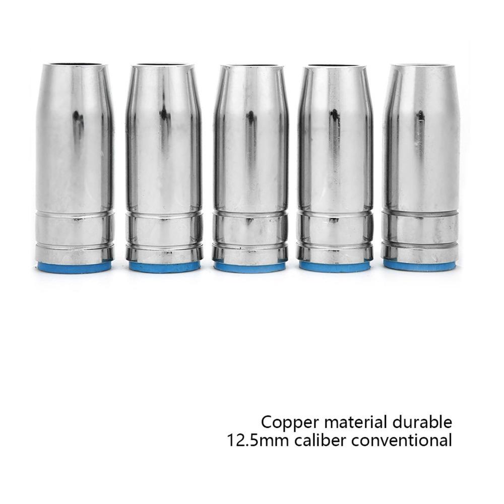 5pcs Conical Conical Gas Nozzle 15mm Diameter MAG Welding Nozzle Industrial Welding