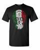 T-shirt Teschio Giorno dei Morti Bandiera Messicana Magliette Día de Muertos
