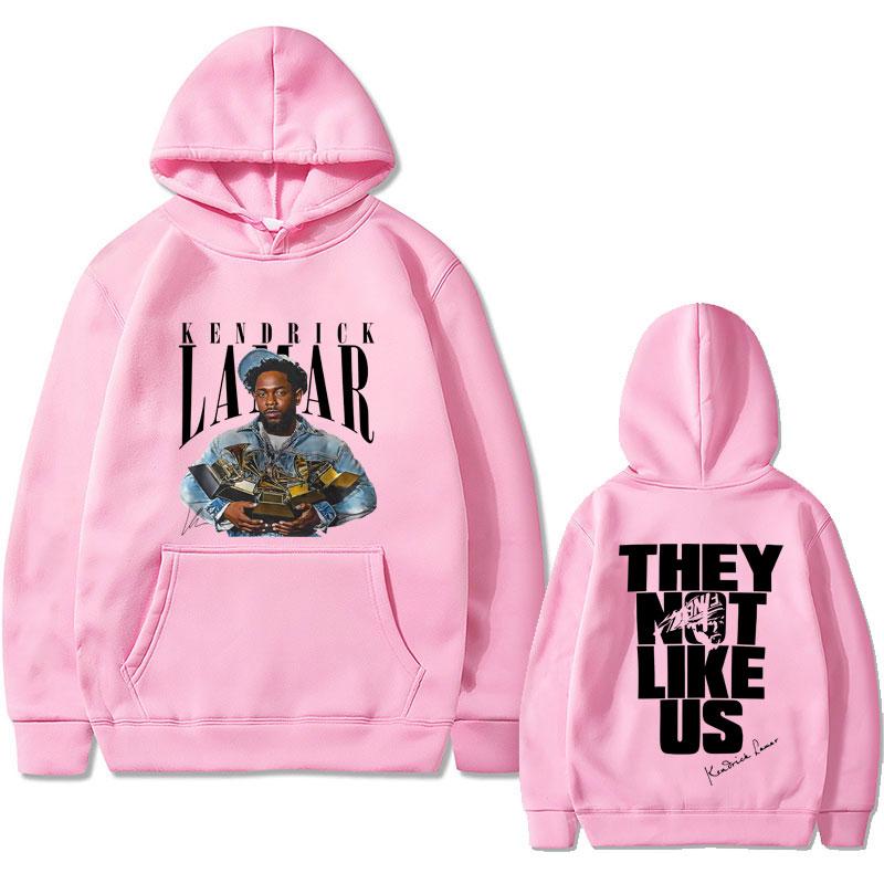 Rapper Kendrick Lamar They Not Like Us Hoodie Men Women Hip Hop Oversizvintage Sweatshirts Men'S Fashion Pop Music Hoodies