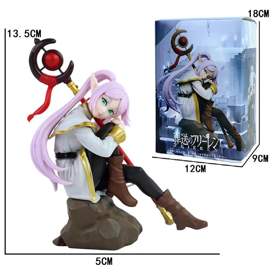 Nuevo Tapón de Fideos Sousou no Frieren Frieren Luminasta Figuras de Anime para Niñas Juguete Impresión 3D PVC Figura de Acción Juguete Modelo de Juego Muñeca