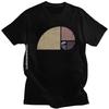 Golden Ratio Tshirts Distressed Geometric Fibonacci Spiral Tee Tops Unisex Women Unisex Geometry Math Earth Tones Abstract TShirt