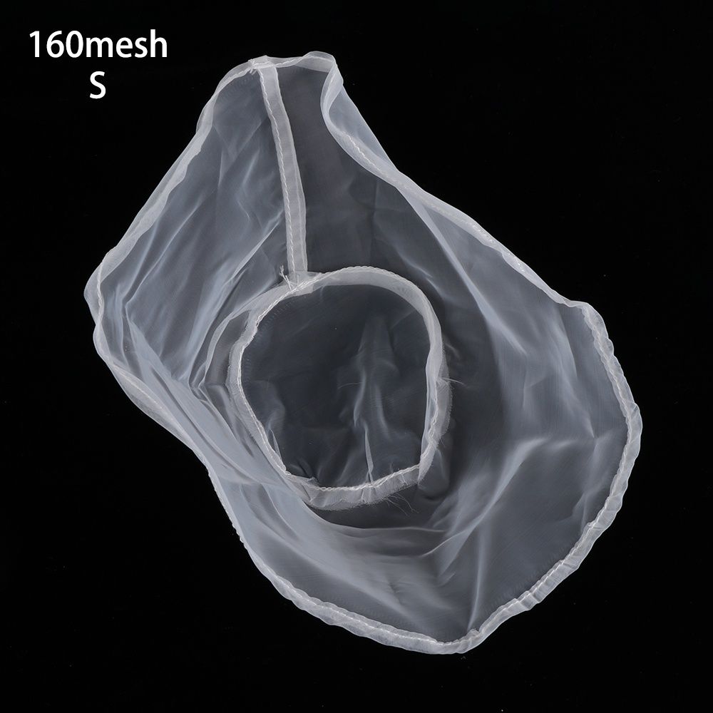 Fine Mesh Wine Strainer Food Colander Bowl Shape Nylon Filter Bag Coffee Filter Nut Milk Bag