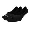 Womens/Ladies Invisible Socks (Pack of 3)